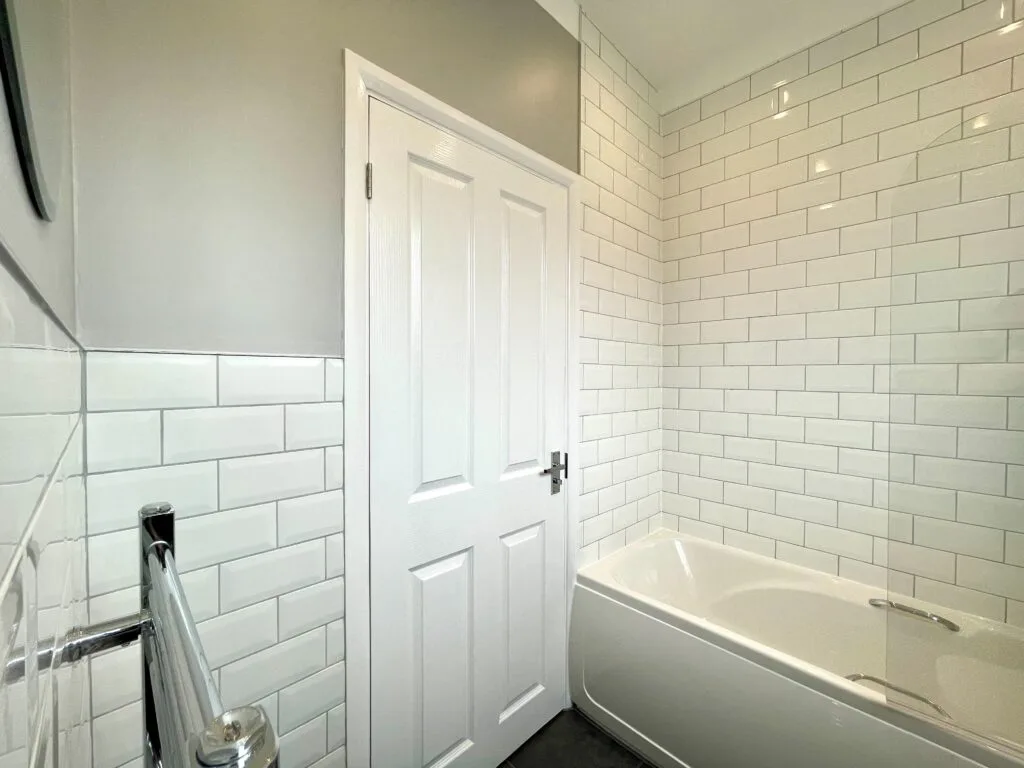 Completed bathroom renovation at Greenwich in London