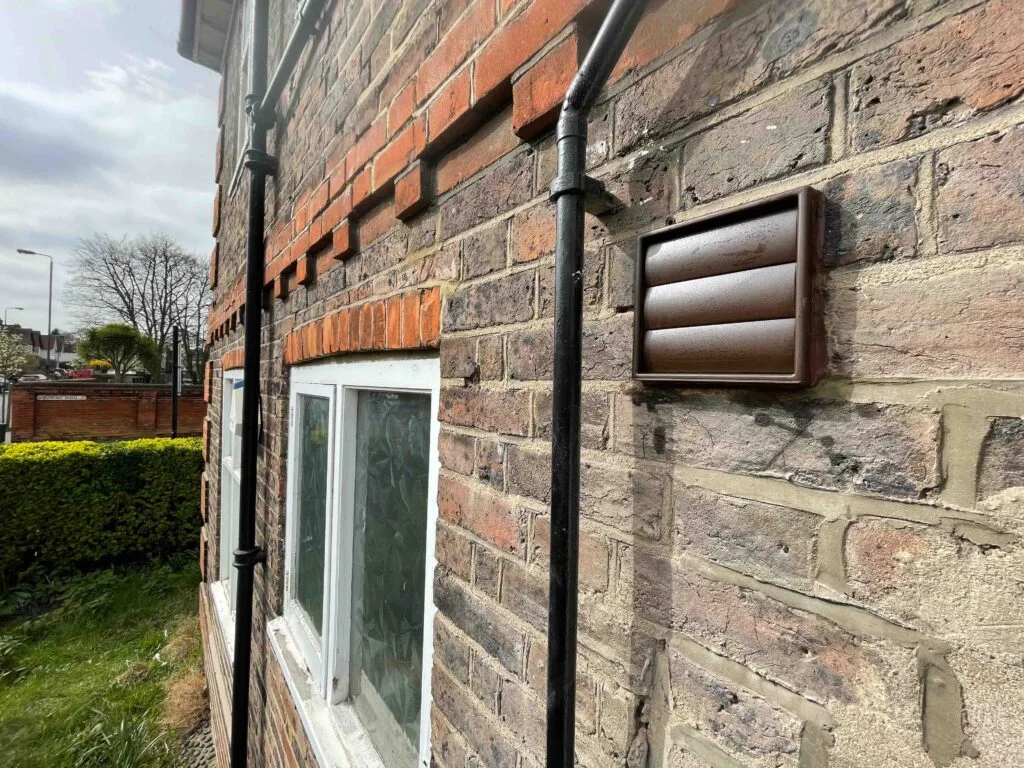 Under construction bathroom renovation at Greenwich in London