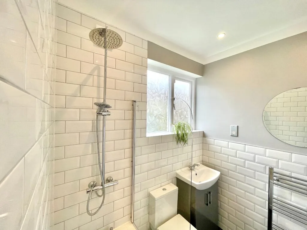 Completed bathroom renovation at Greenwich in London