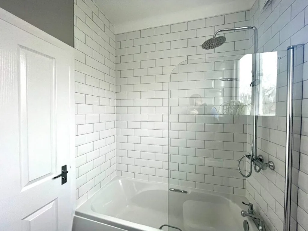 Completed bathroom renovation at Greenwich in London