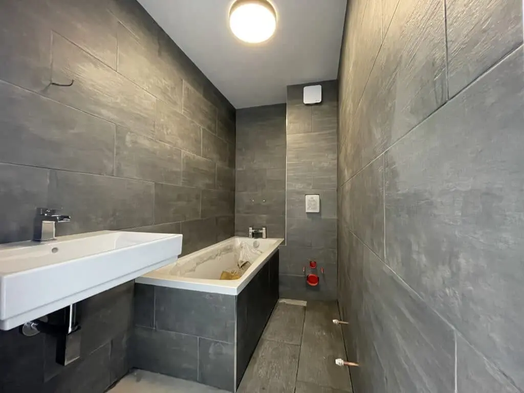 Under Construction Bathroom Renovation at Woolwich in London