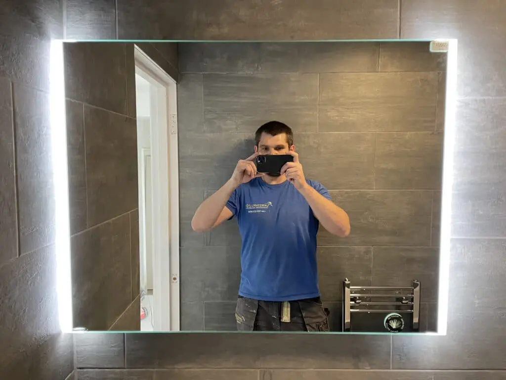 Under Construction Bathroom Renovation at Woolwich in London