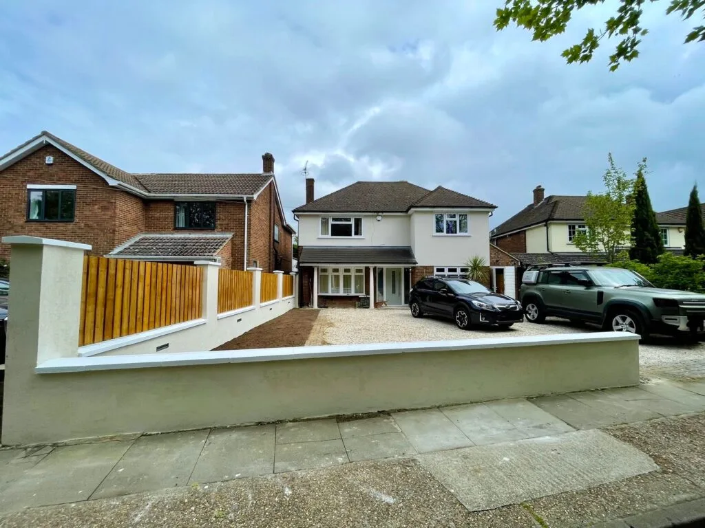 Bespoke Brick Wall in Upminster, London