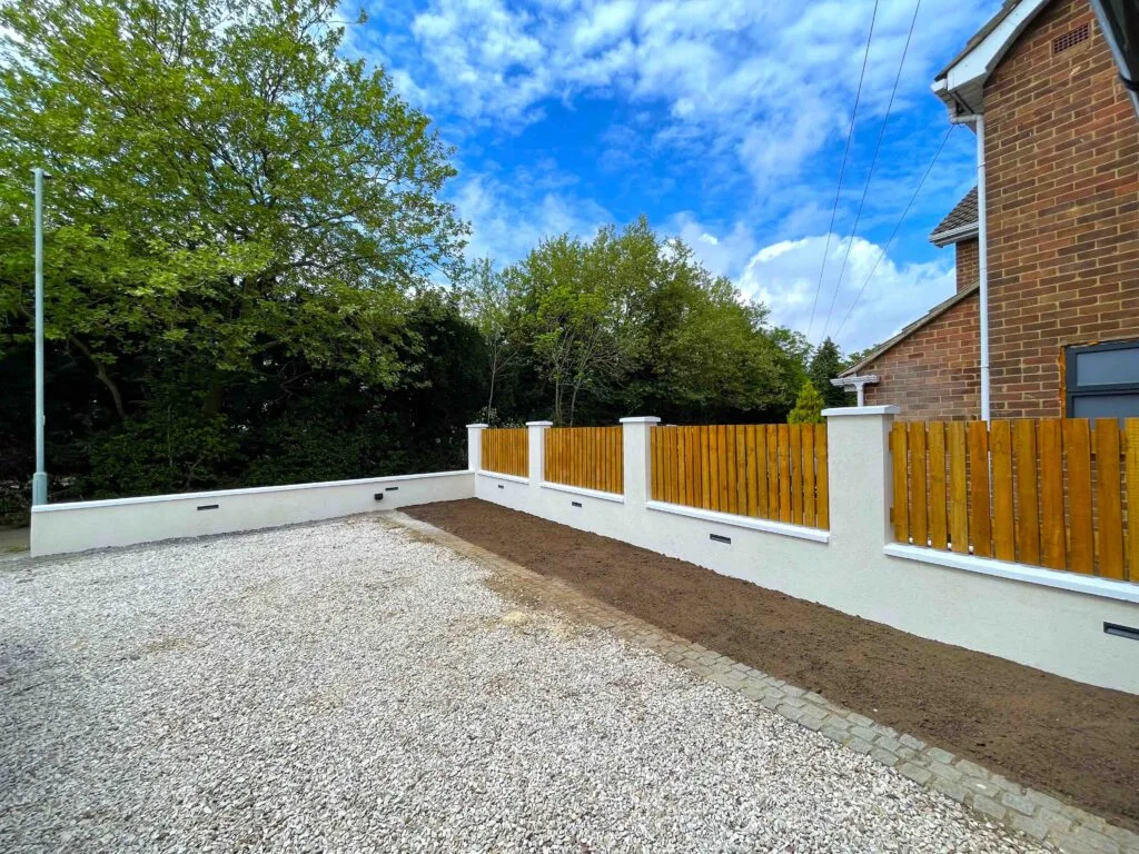 Bespoke Brick Wall in Upminster, London