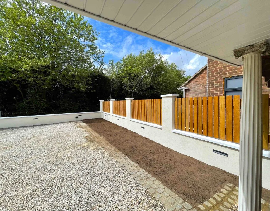 Bespoke Brick Wall in Upminster, London