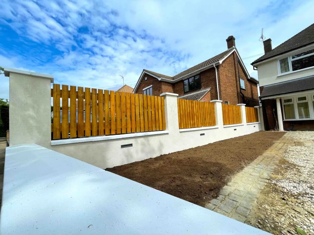 Bespoke Brick Wall in Upminster, London