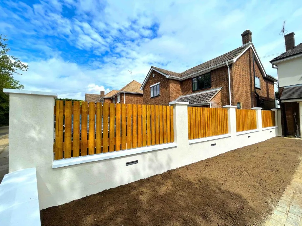 Bespoke Brick Wall in Upminster, London