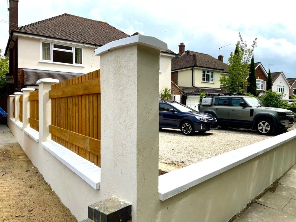 Bespoke Brick Wall in Upminster, London