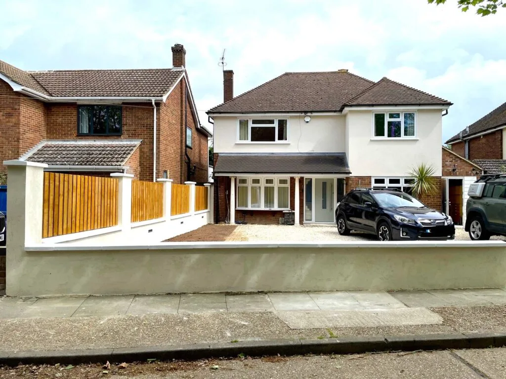 Bespoke Brick Wall in Upminster, London