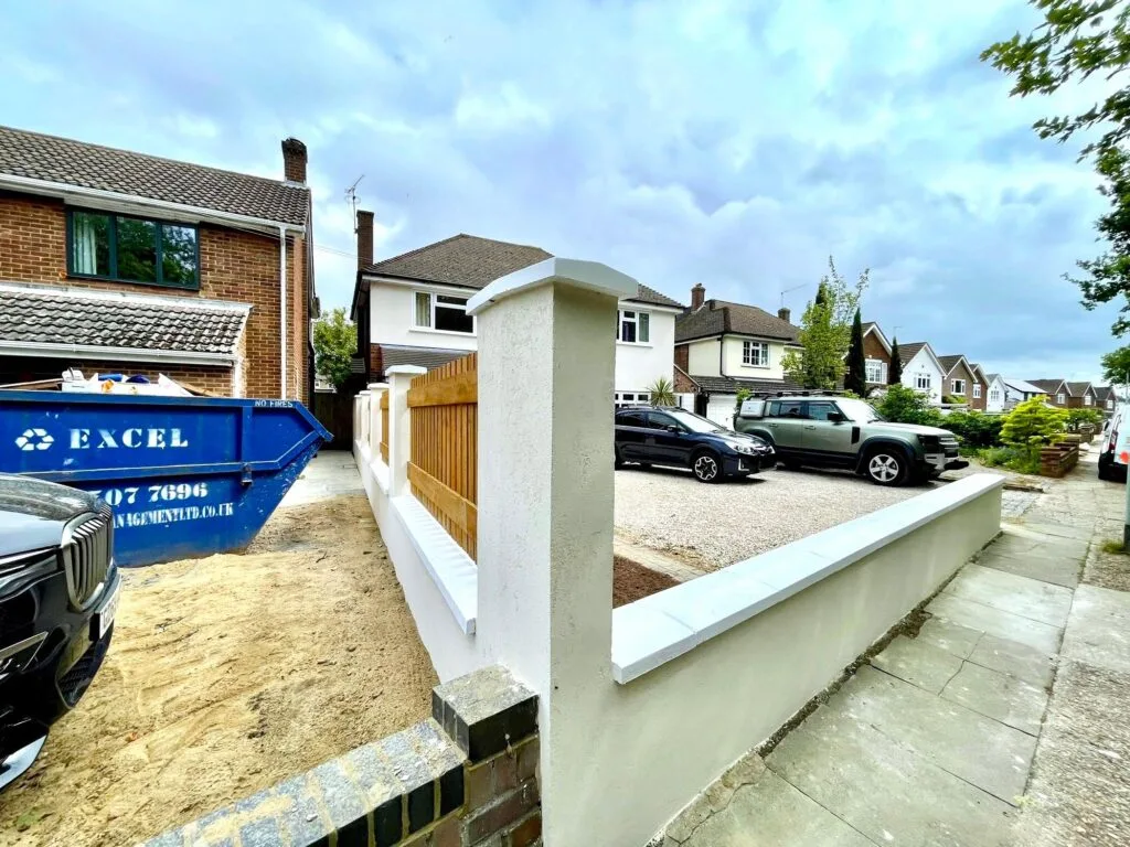 Bespoke Brick Wall in Upminster, London