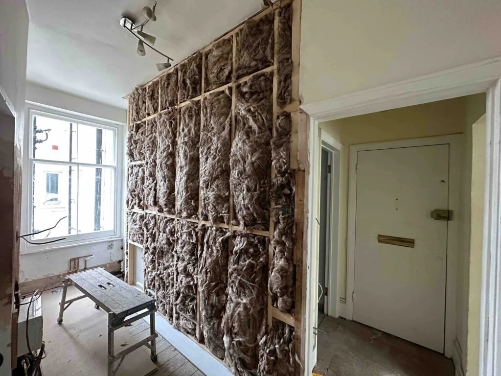 During Renovation Wet Room in Chelsea