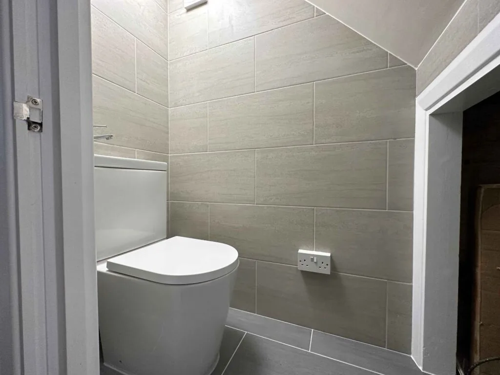 Cloakroom Refurbishment, completion