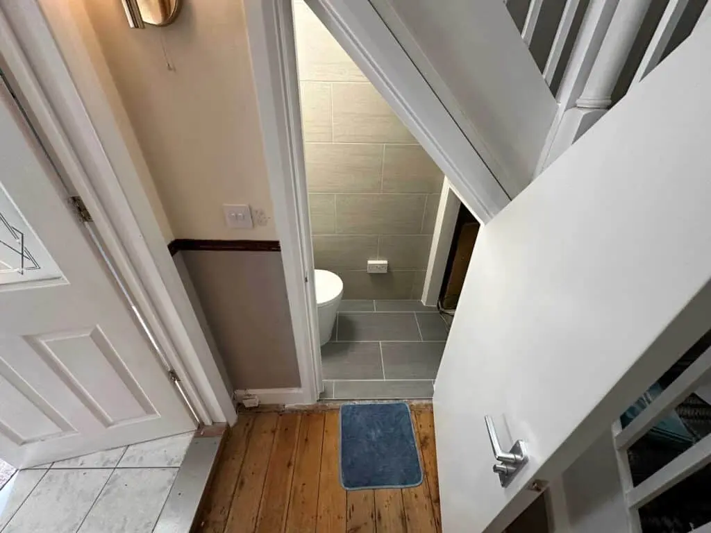 Cloakroom Refurbishment, completion