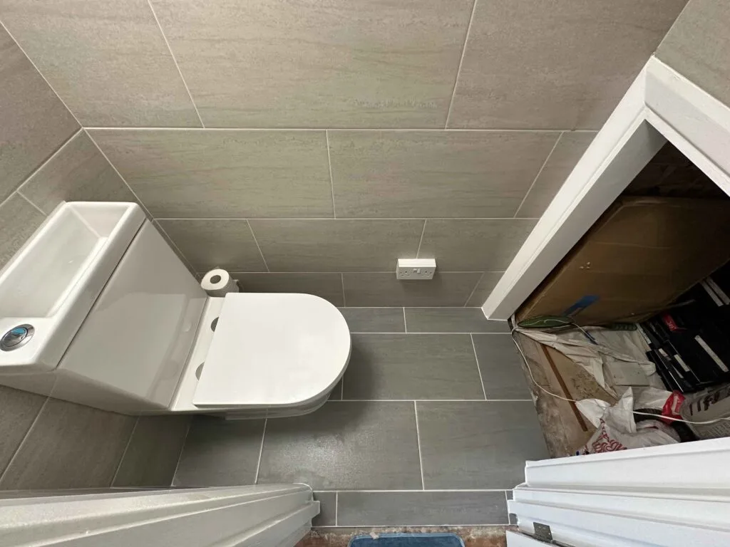 Cloakroom Refurbishment, completion