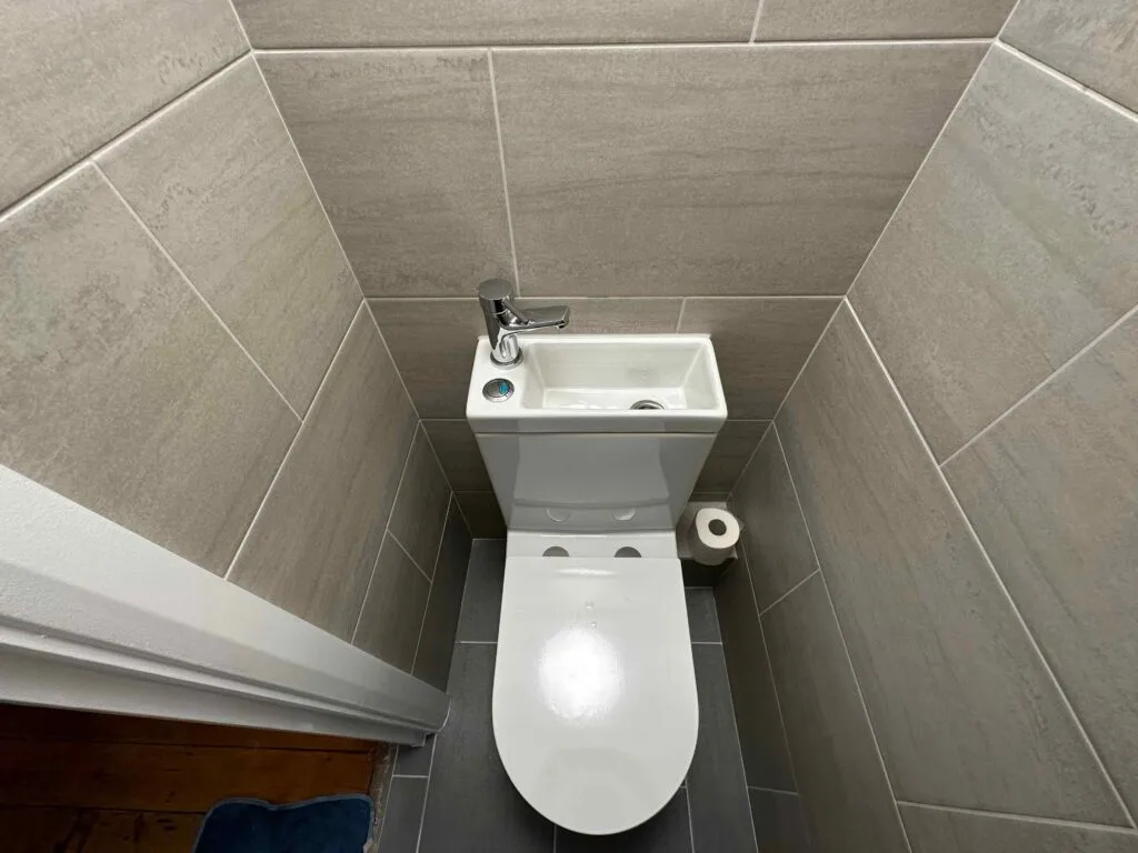 Cloakroom Refurbishment, completion