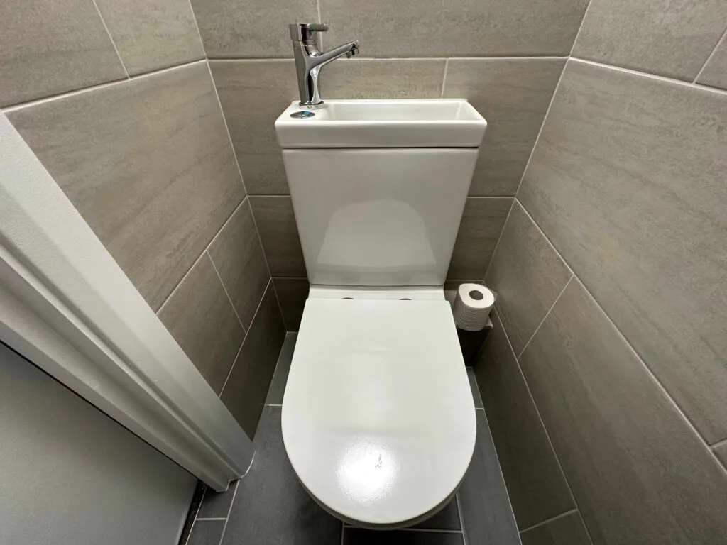 Cloakroom Refurbishment, completion