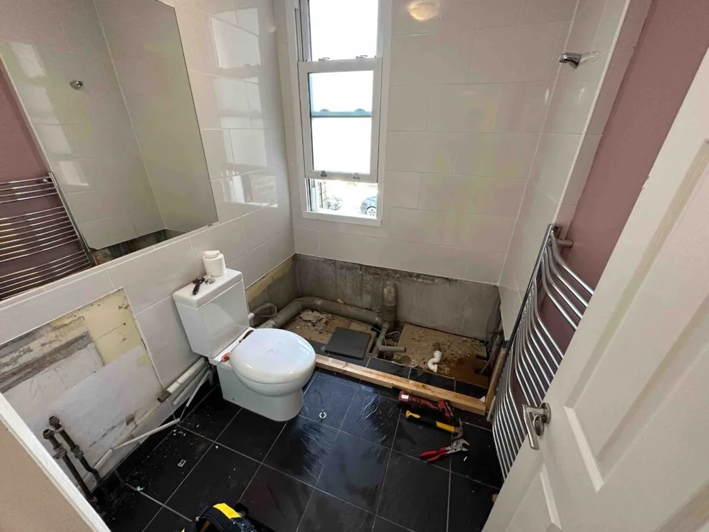 Before, Stylish Bathroom Renovation in Clapham