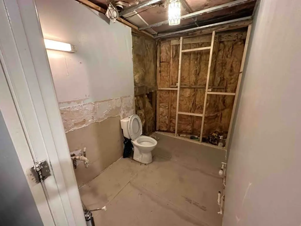 Trendy Bathroom Renovation in Streatham (before)