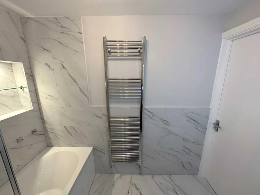 Trendy Bathroom Renovation in Streatham (after)