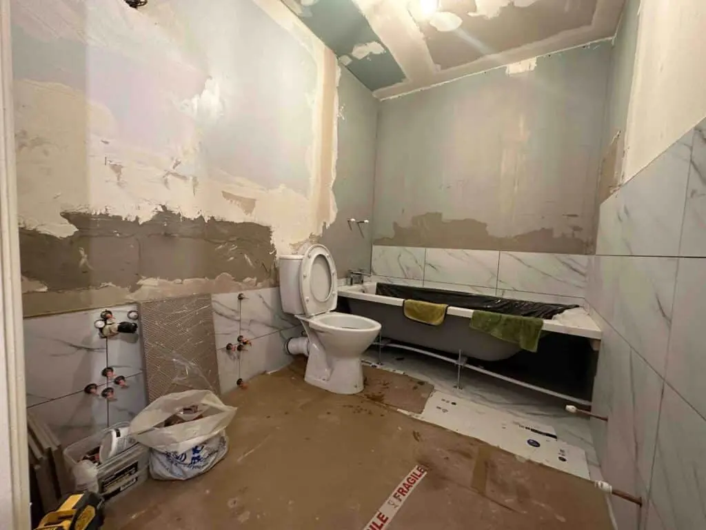 Trendy Bathroom Renovation in Streatham (before)