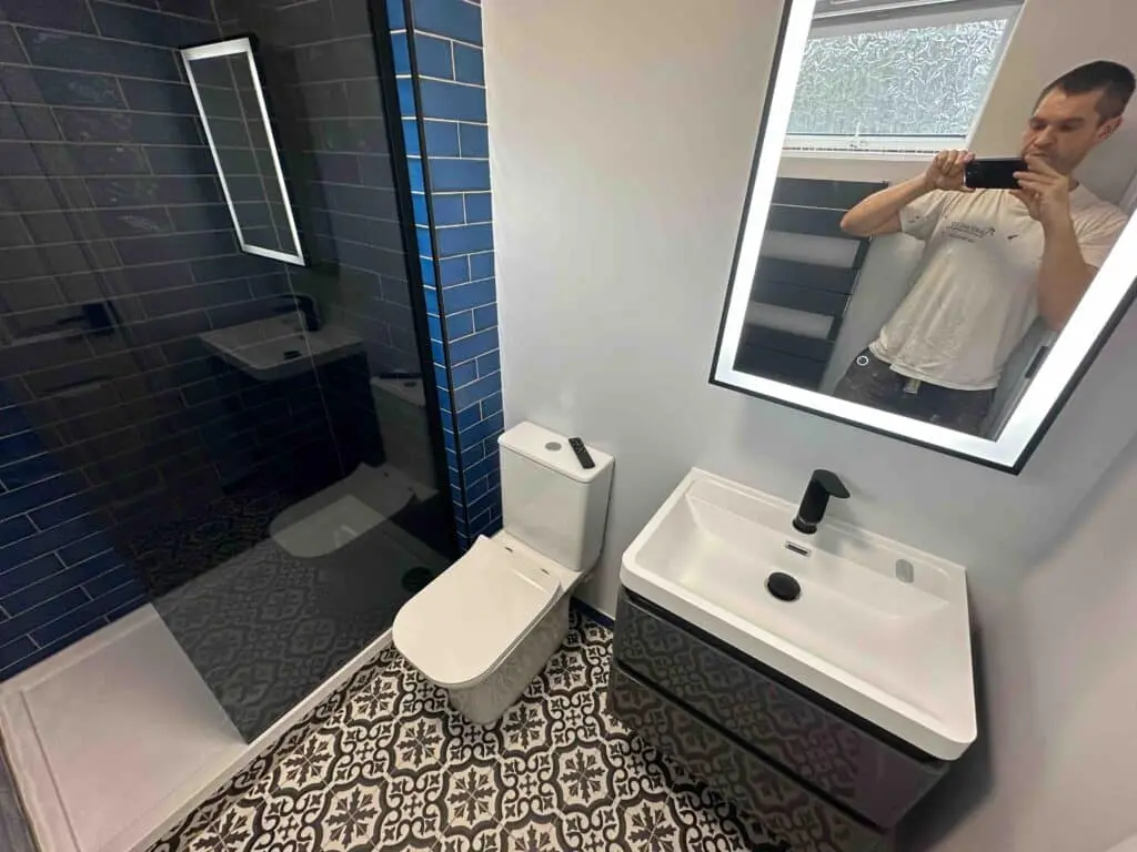 Completion of Shower Makeover in Haringey, North London