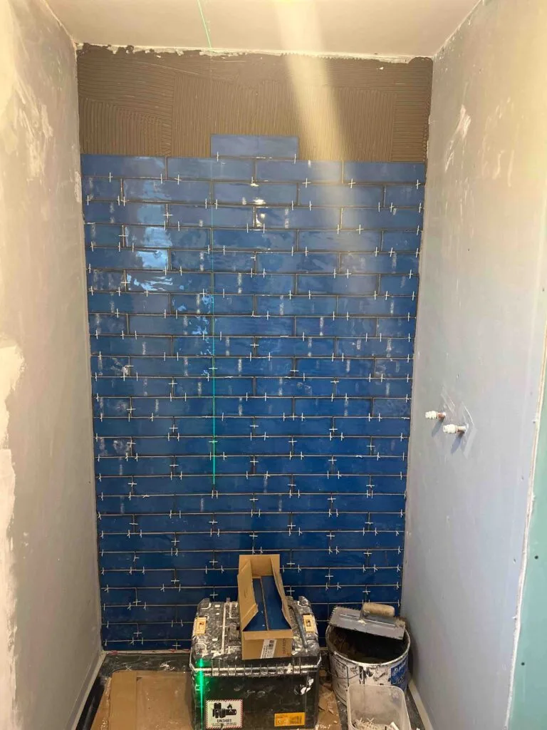 Shower Makeover in Haringey, North London (before)