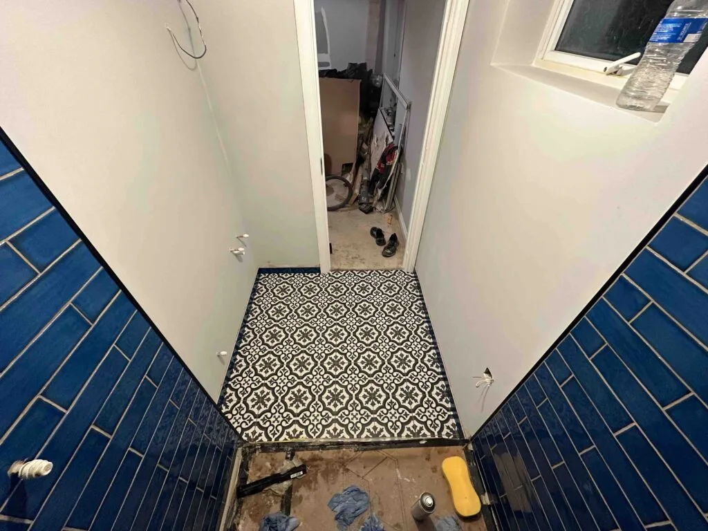 Shower Makeover in Haringey, North London (before)