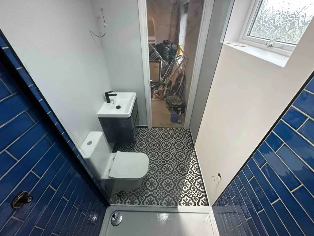 Shower Makeover in Haringey, North London (before)