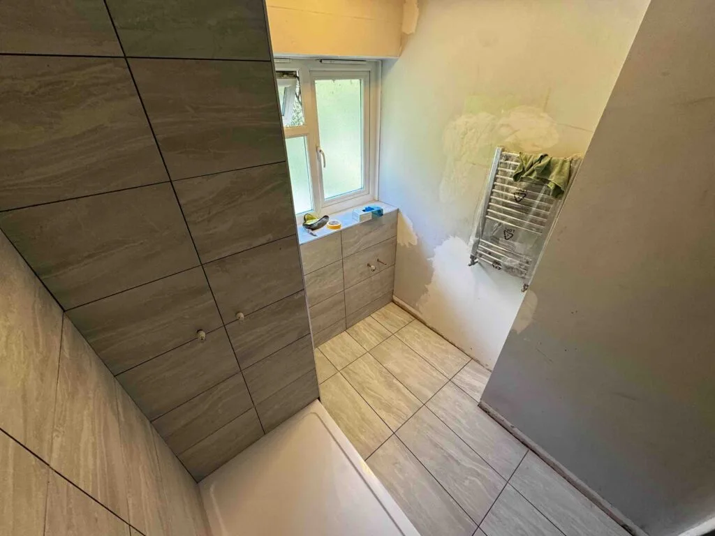 Wet Room Refurbishment in Brentwood (before)