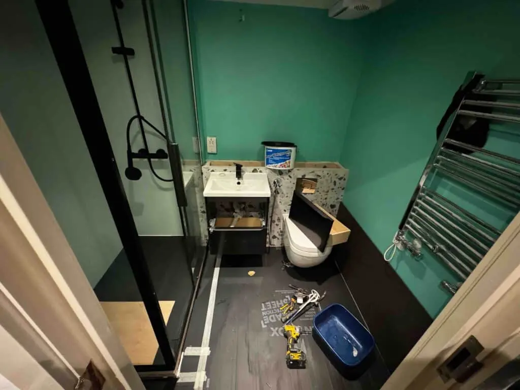 Before_Wet Room Renovation. Remedial work, Woolwich SE18