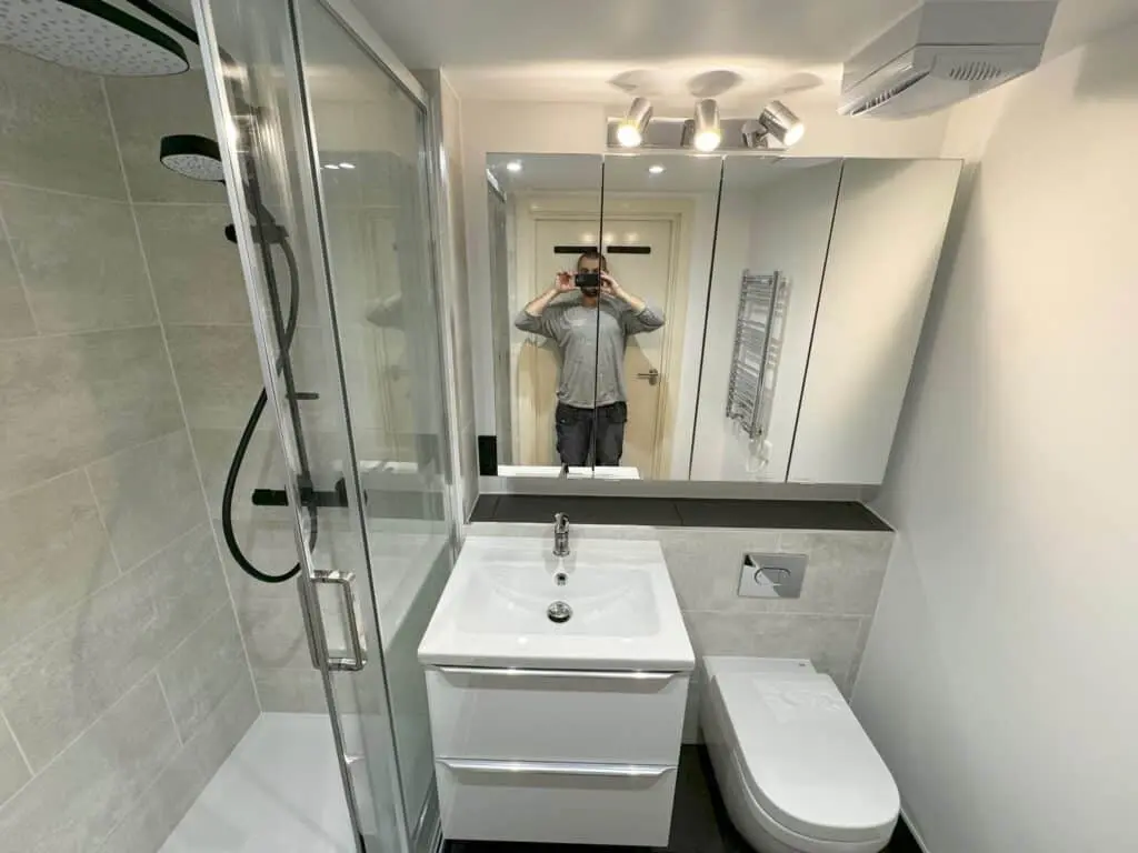 Wet Room Renovation. Remedial work, Woolwich SE18