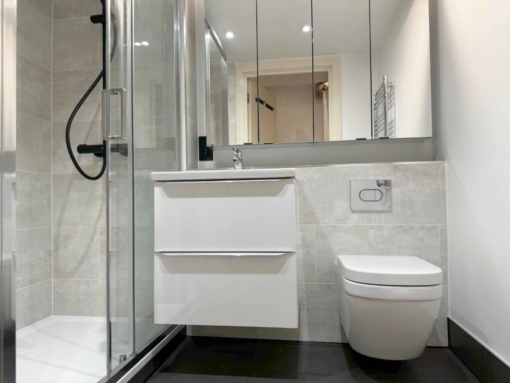 Wet Room Renovation. Remedial work, Woolwich SE18