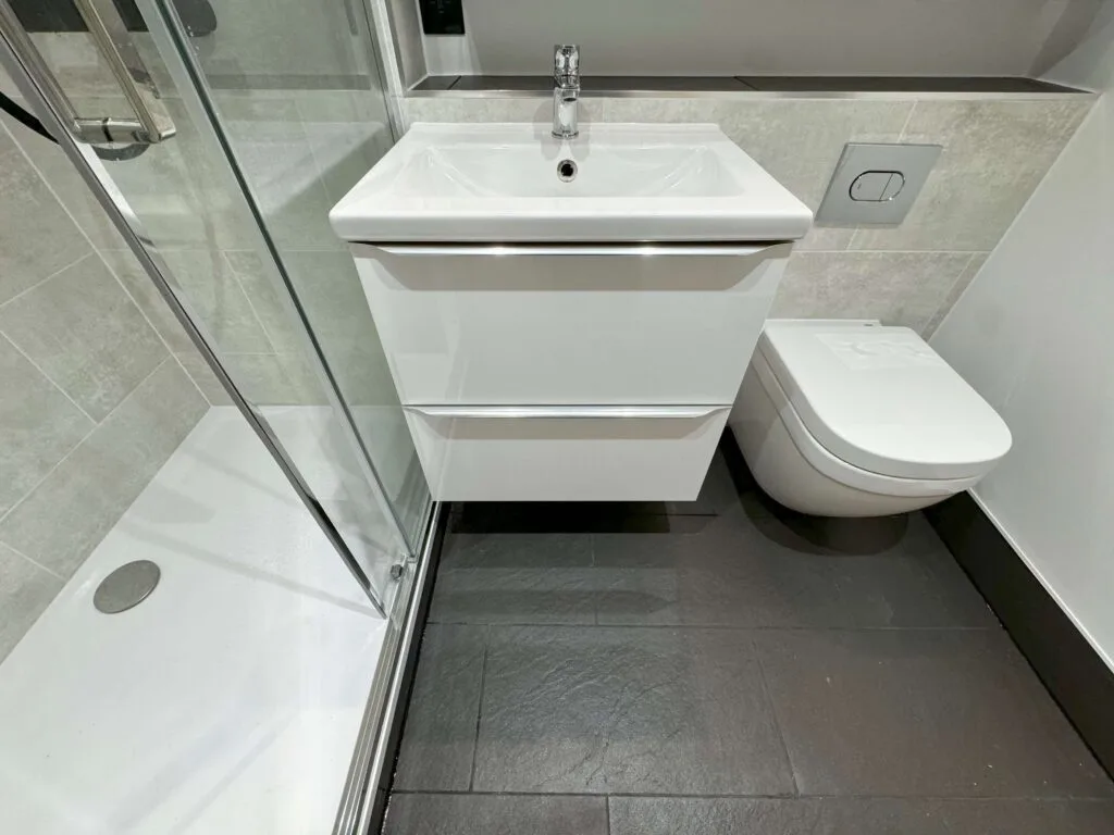 Wet Room Renovation. Remedial work, Woolwich SE18