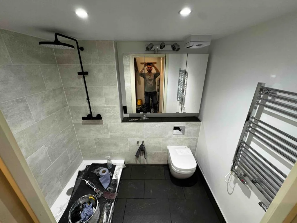 Before_Wet Room Renovation. Remedial work, Woolwich SE18