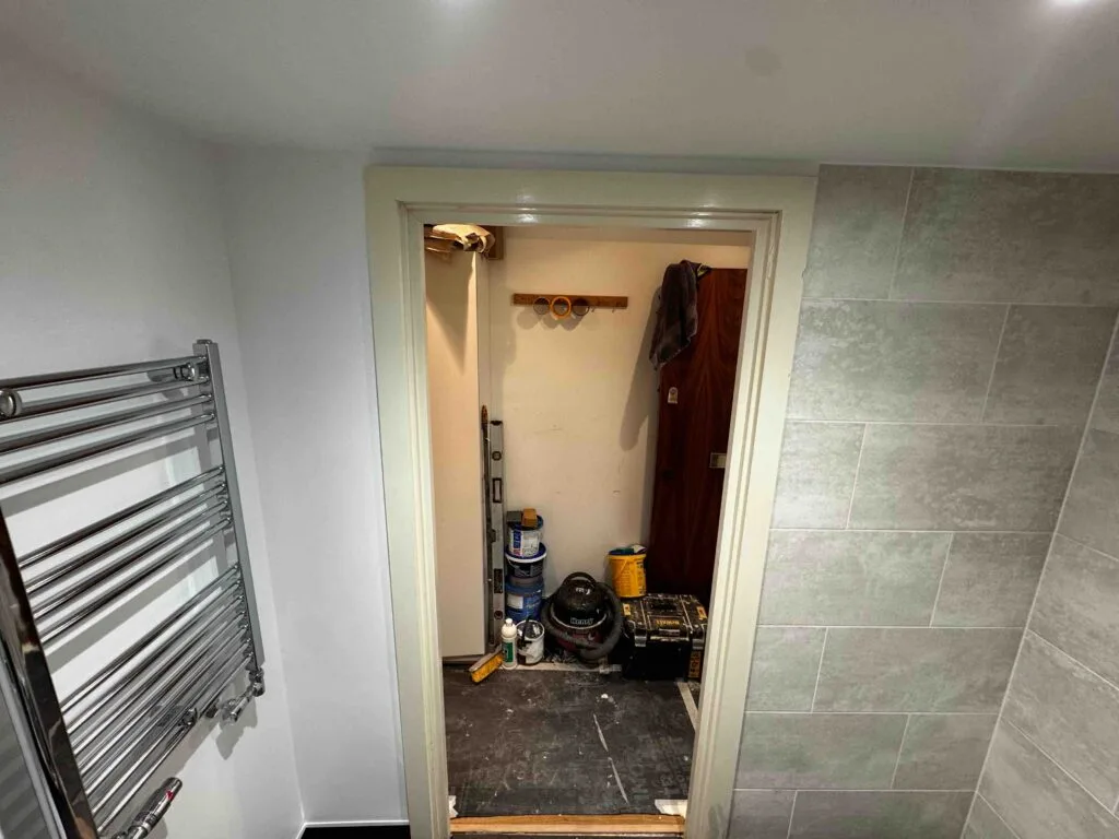 Before_Wet Room Renovation. Remedial work, Woolwich SE18