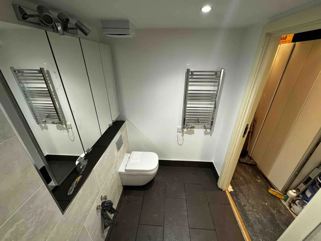Before_Wet Room Renovation. Remedial work, Woolwich SE18