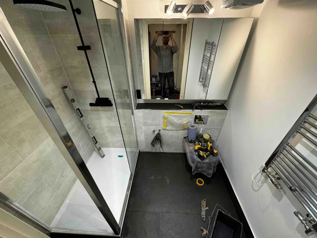 Before_Wet Room Renovation. Remedial work, Woolwich SE18