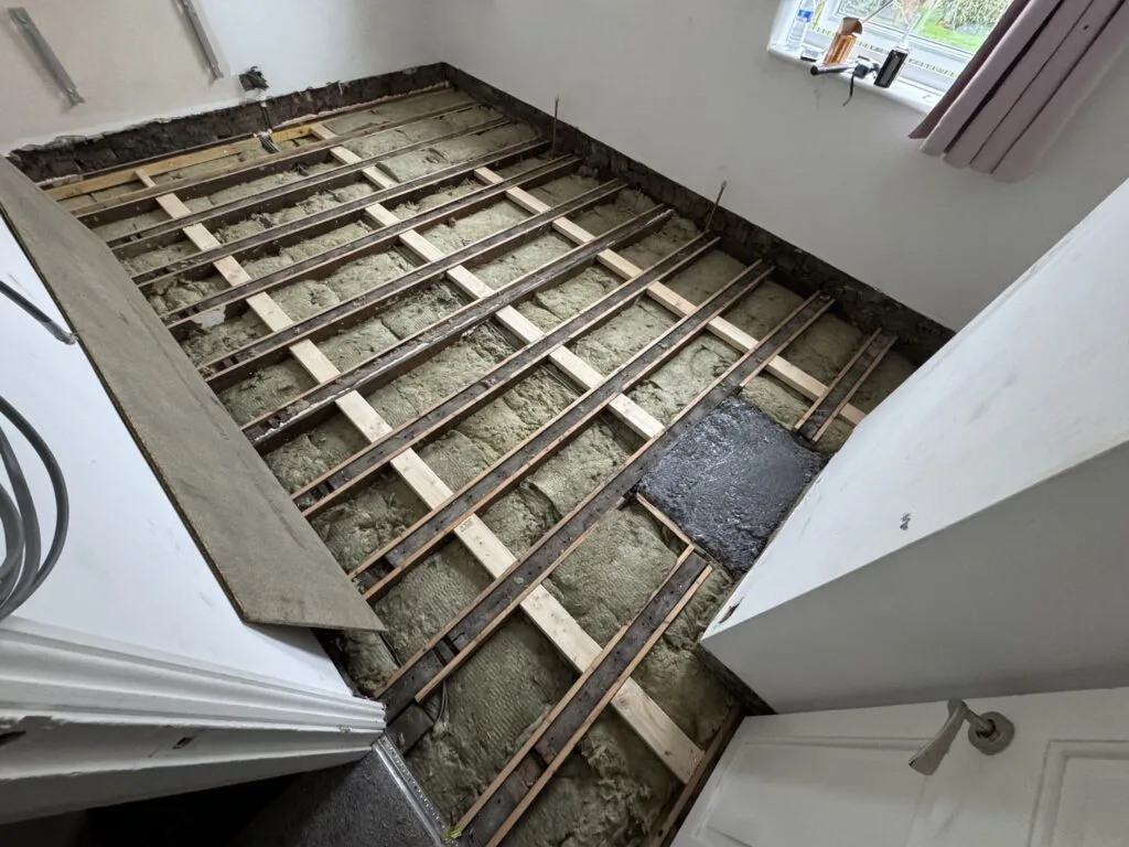 Engineered Flooring Installation, Newham, E16 (before)