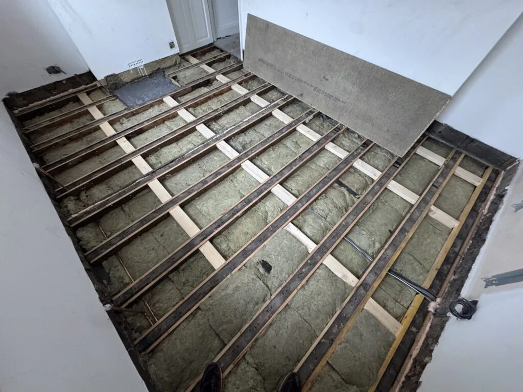 Engineered Flooring Installation, Newham, E16 (before)