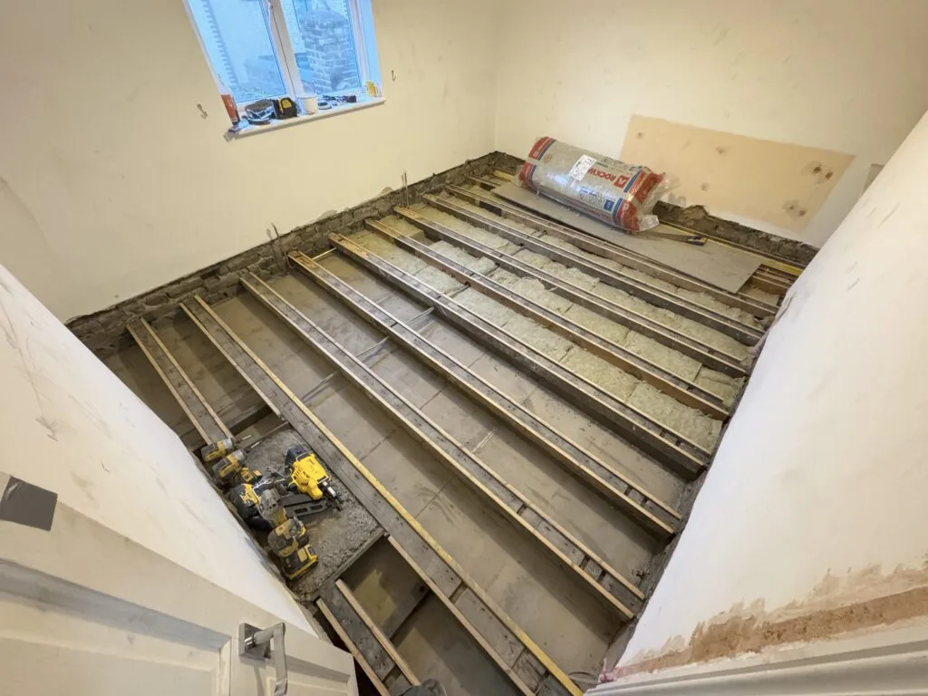 Engineered Flooring Installation, Newham, E16 (before)