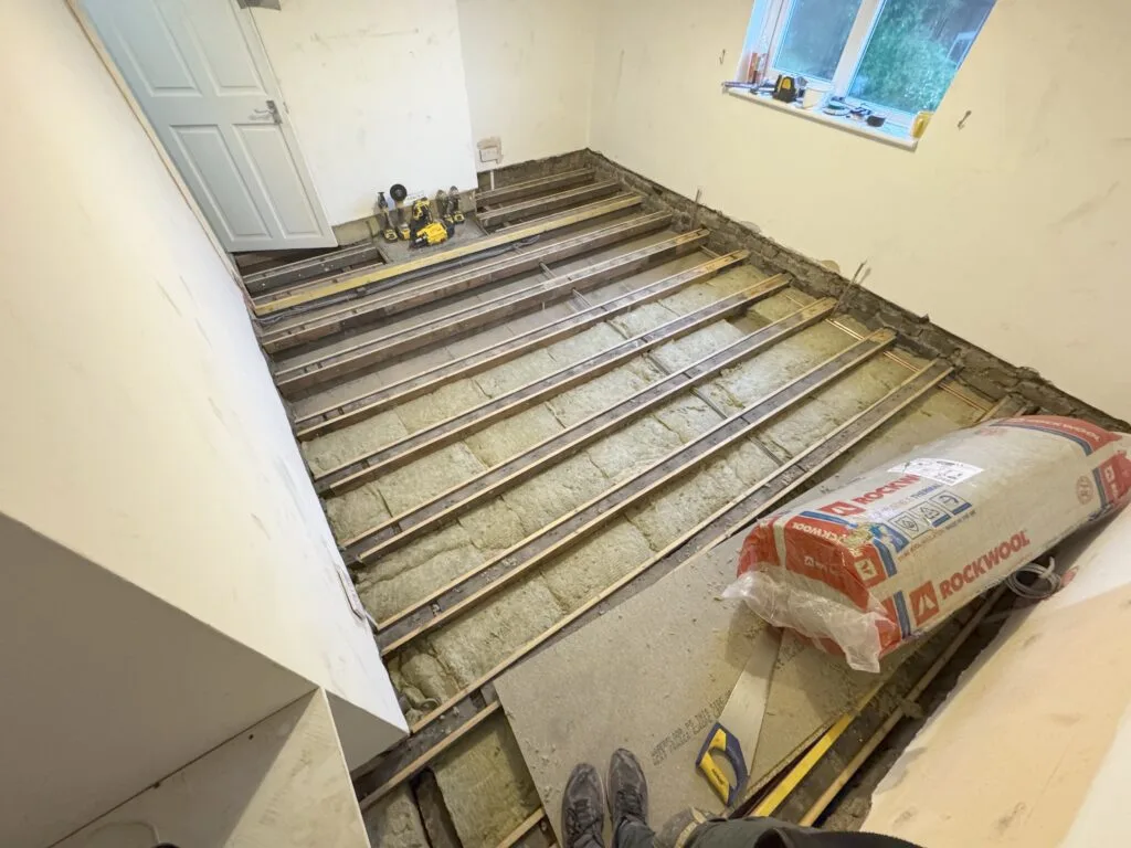 Engineered Flooring Installation, Newham, E16 (before)