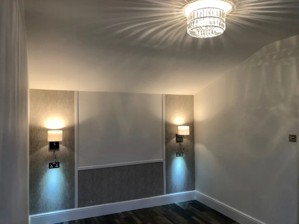 Double bedroom renovation, unfurnished