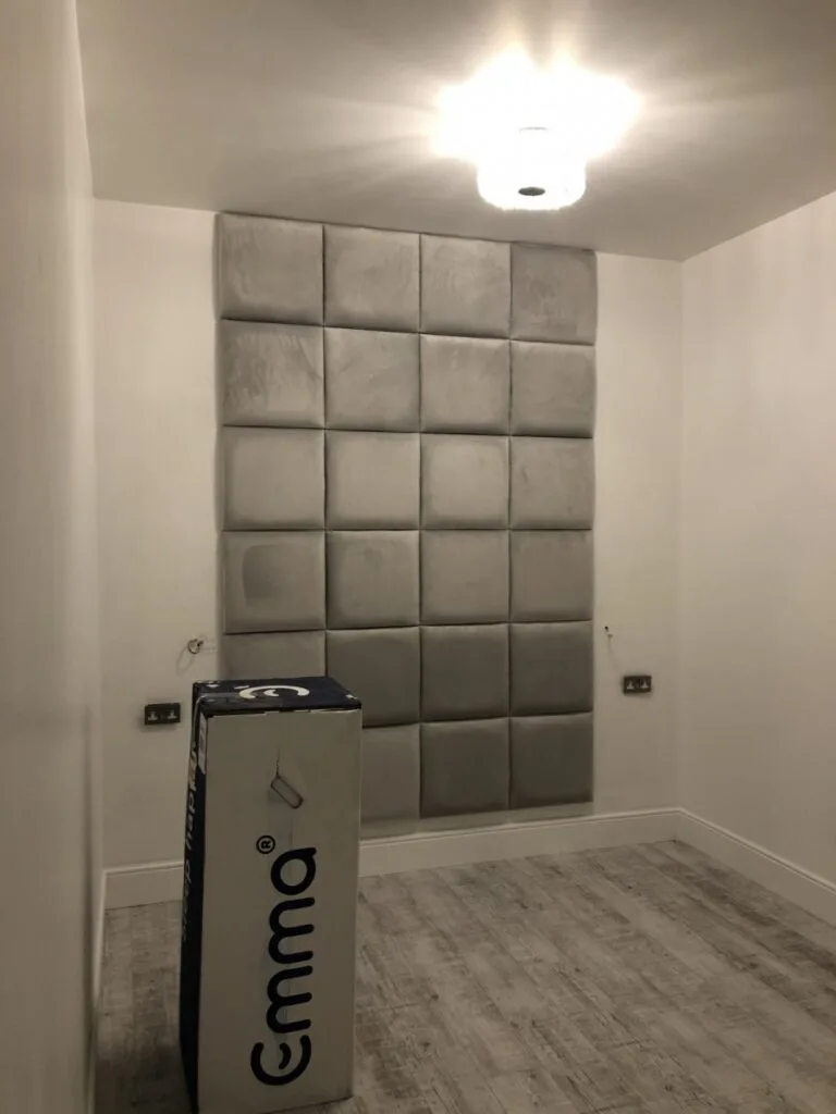 Under construction Double bedroom renovation in South East London