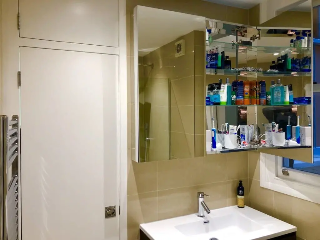 Bathroom and heating installation, completed