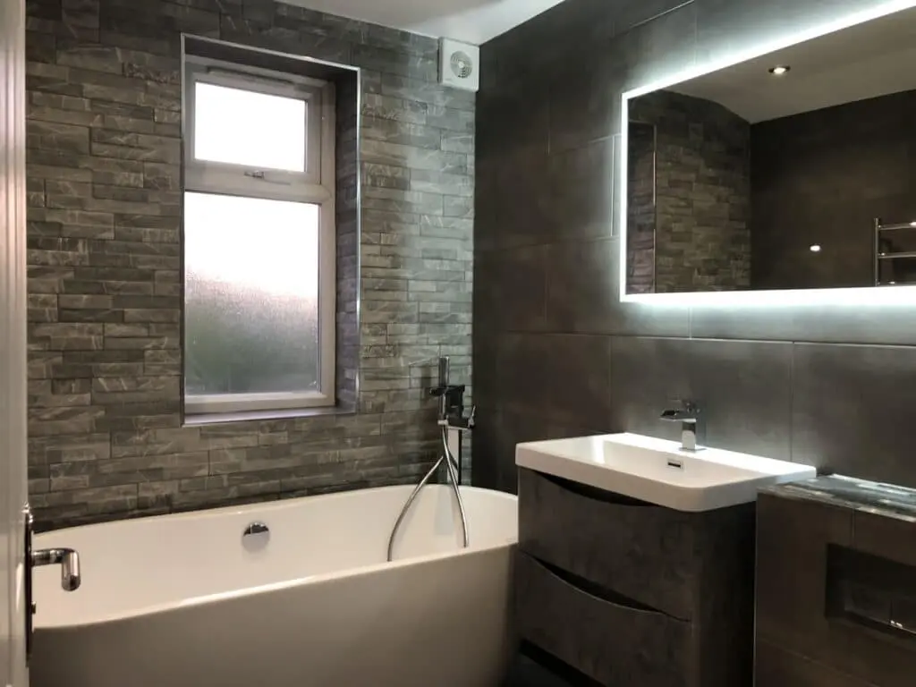 Completion, bathroom renovation at Peckham , London
