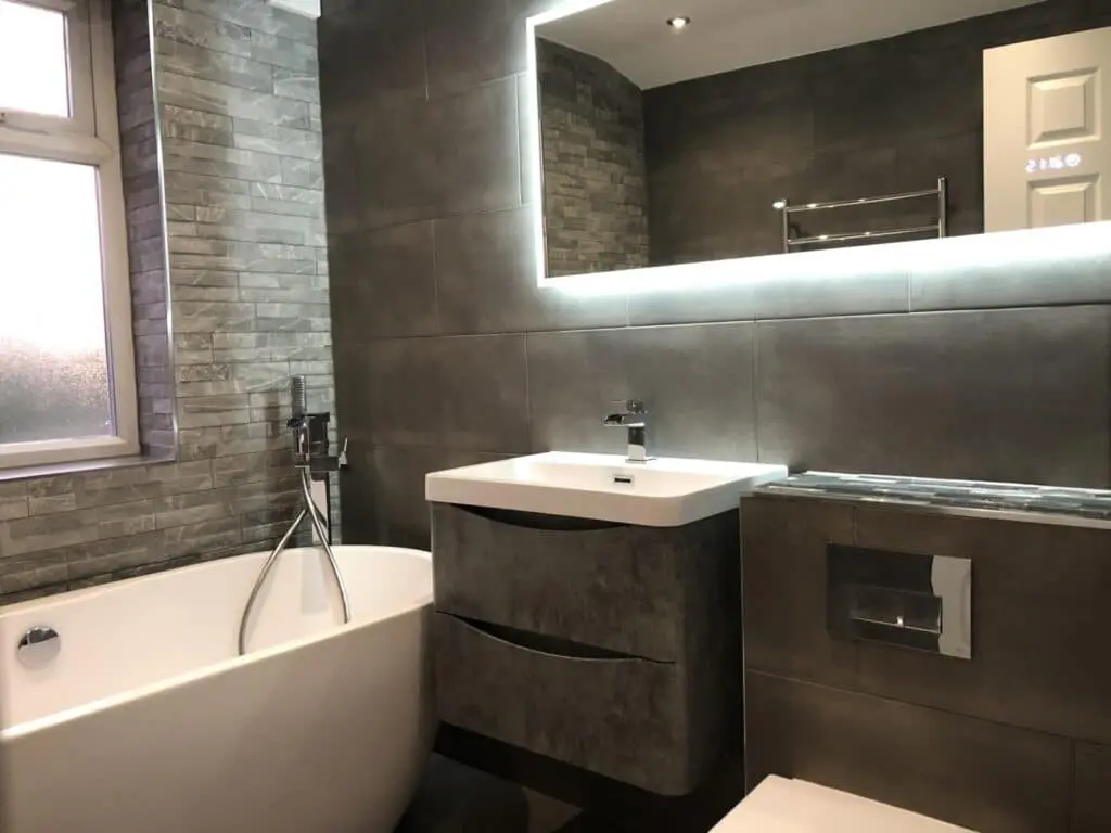Completion, bathroom renovation at Peckham , London