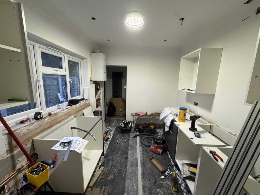 Kitchen Refurbishment at Newham, E16 (before)