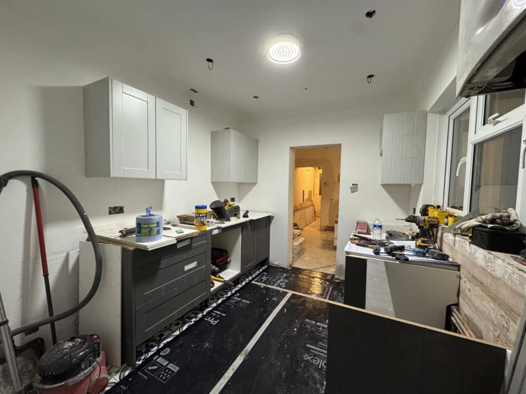 Kitchen Refurbishment at Newham, E16 (before)