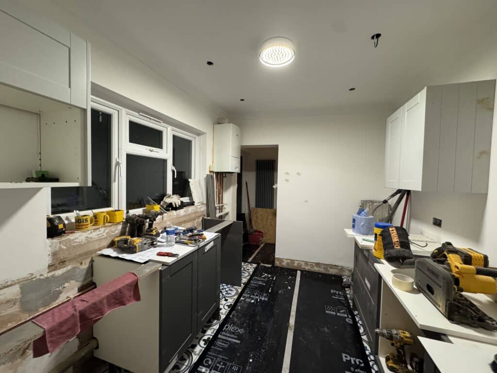 Kitchen Refurbishment at Newham, E16 (before)