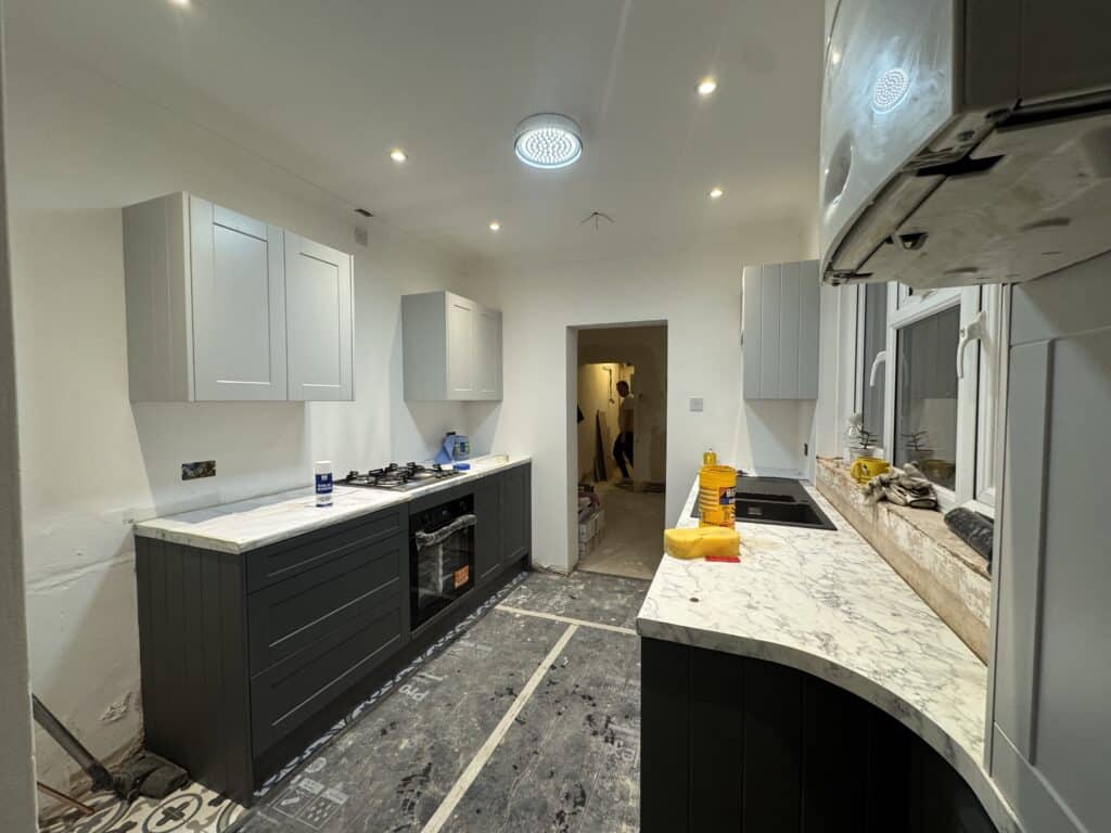 Kitchen Refurbishment at Newham, E16 (before)